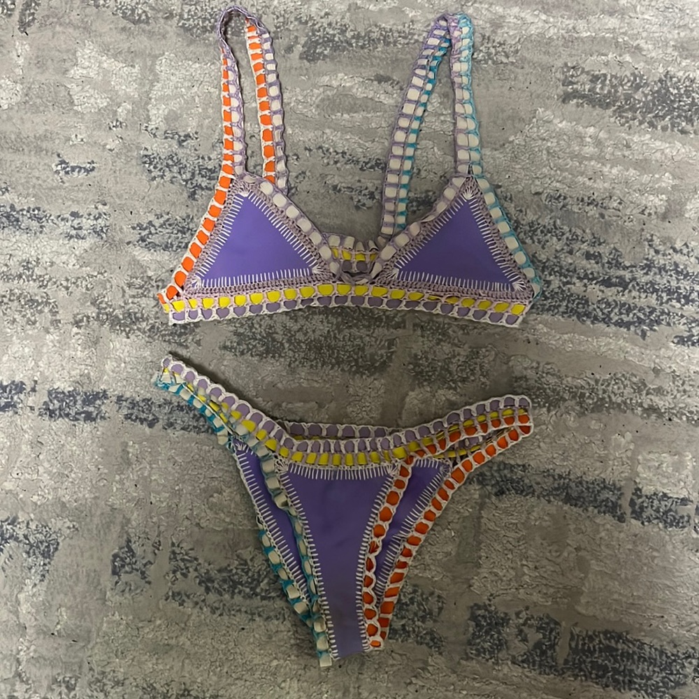 Light purple kiini bikini set size small